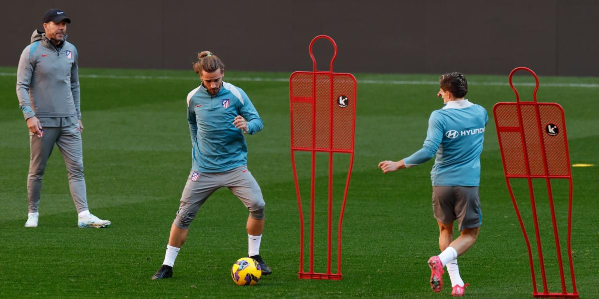 Simeone no cambia el plan respecto a Griezmann, de cara a Mendizorroza