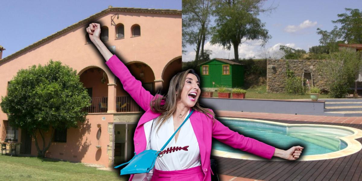 Así es la espectacular casa rural de Paz Padilla en Girona que cualquiera puede alquilar: siete habitaciones y cinco baños