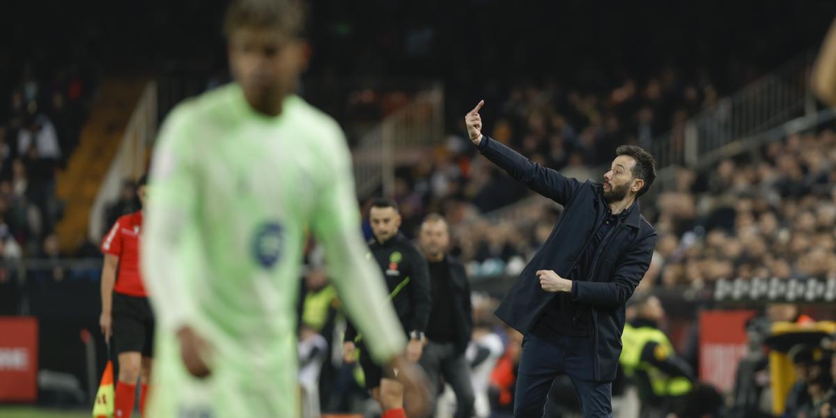 El Barça, el peor trago del técnico que reactivó al Valencia: 7-1 y 0-5