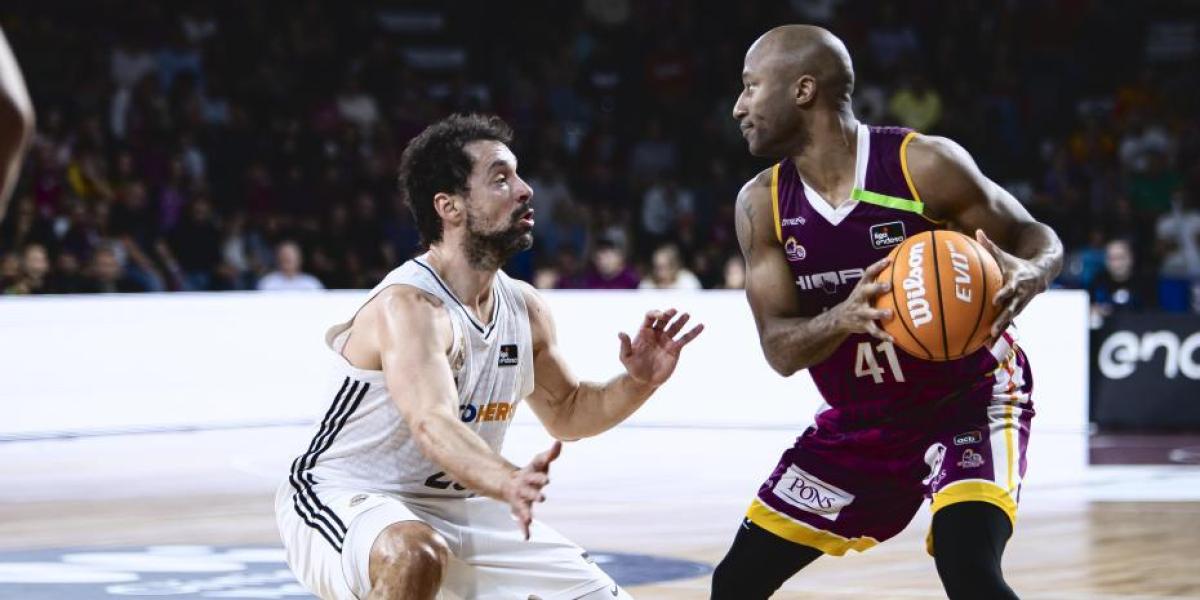 84-95: El Hiopos Lleida no puede ante un Real Madrid que ya es líder solitario