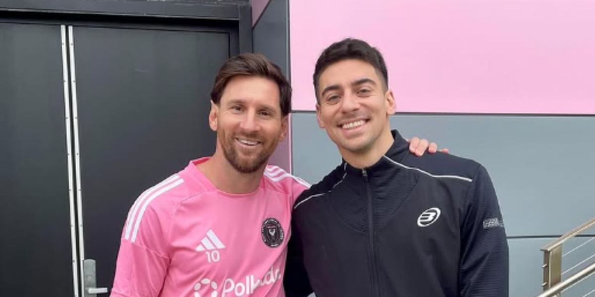 Messi, anfitrión de lujo para los mejores jugadores de pádel del mundo en Miami