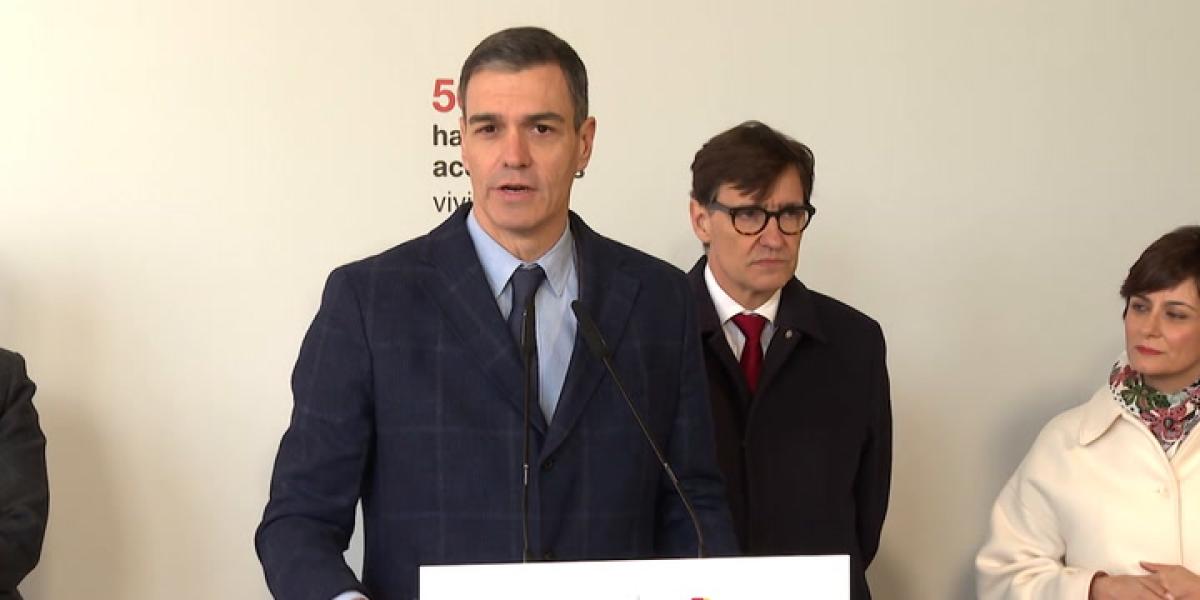 Sánchez pide que se aplique la Ley de Vivienda