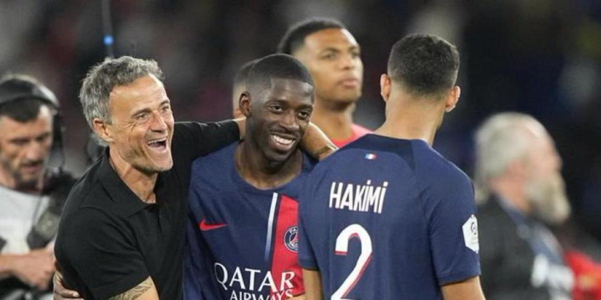 Luis Enrique: Fue lo mejor que hice con Dembélé y todos me criticaron