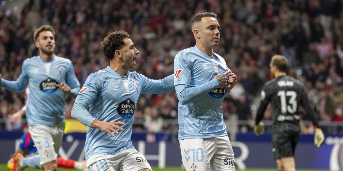 Iago Aspas: Estuvimos 85 en superioridad, pero sabemos cómo es el Atlético