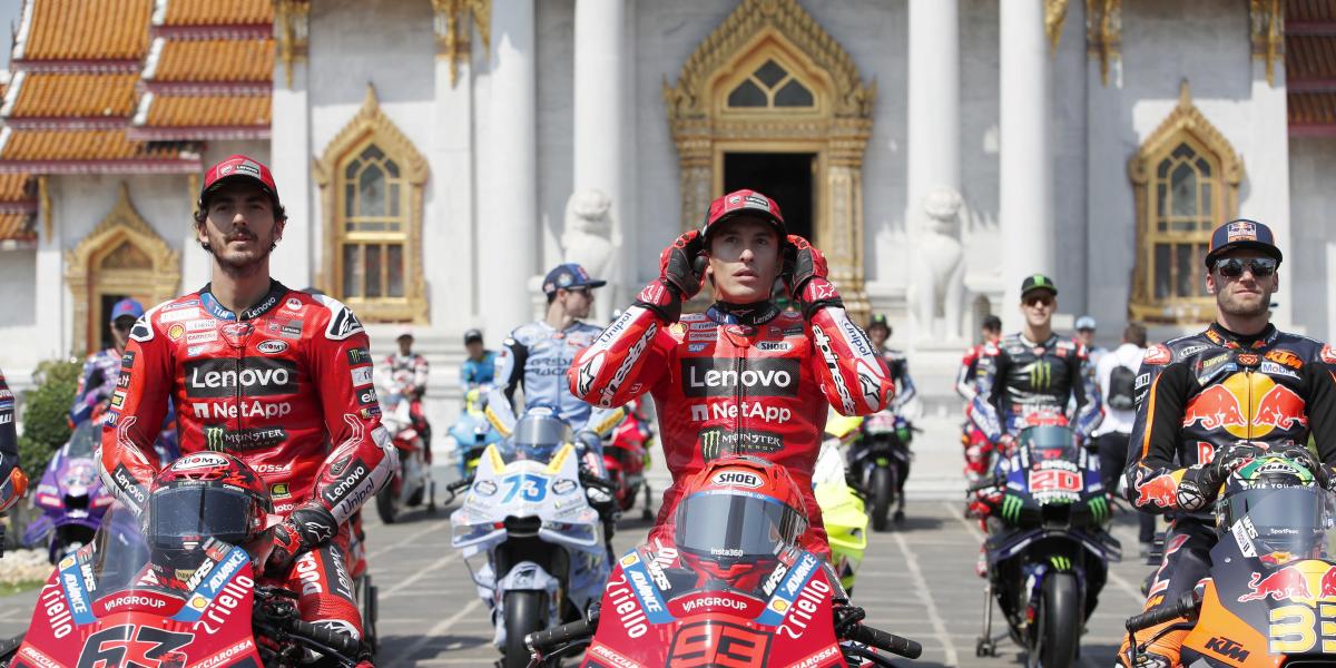 ¡Inédito en MotoGP! Nunca hubo tantos campeones juntos y Marc Márquez suma más que todo el resto