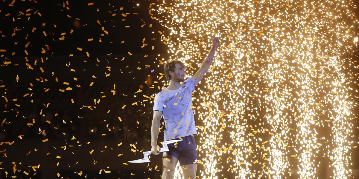 Machac vence a Goffin y es campeón del Ultimate Tennis Showdown