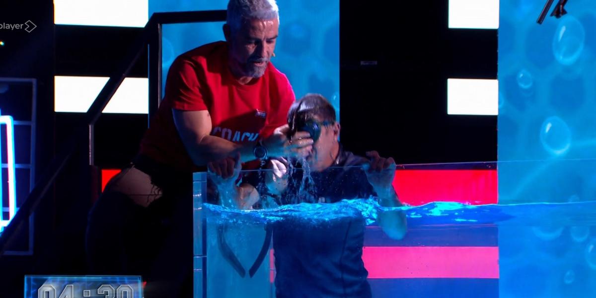 El equipo de El Desafío, obligado a sacar del agua a Manuel Díaz El Cordobés por desobedecer las órdenes del programa