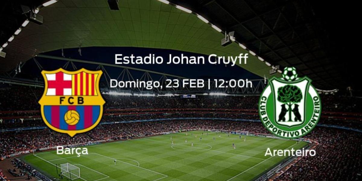 Jornada 25 de la Primera Federación: previa del encuentro Barcelona B - Arenteiro