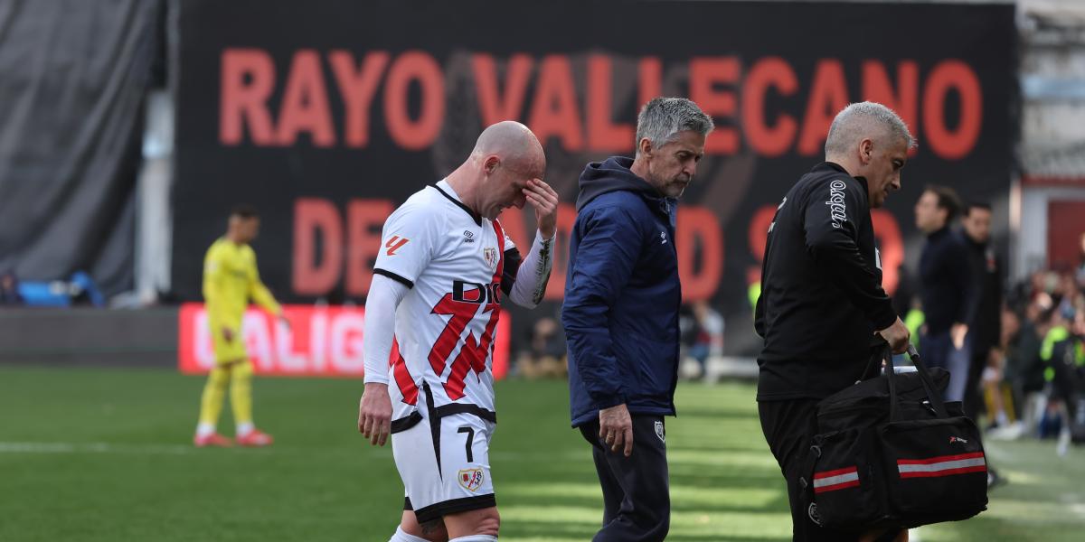 Baja importante en el Rayo Vallecano