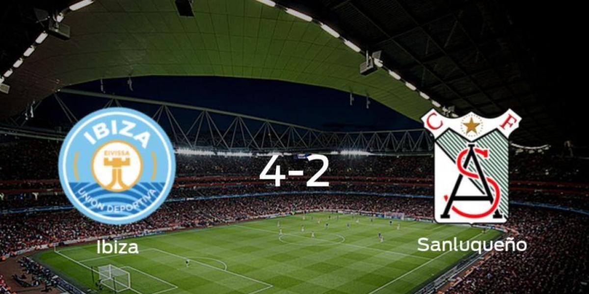 Victoria 4-2 del Ibiza frente al At. Sanluqueño