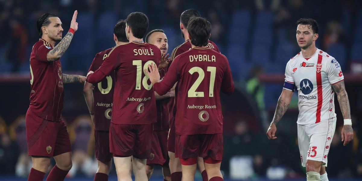 La Roma de Ranieri, rival del Athletic, golea al Monza de Nesta