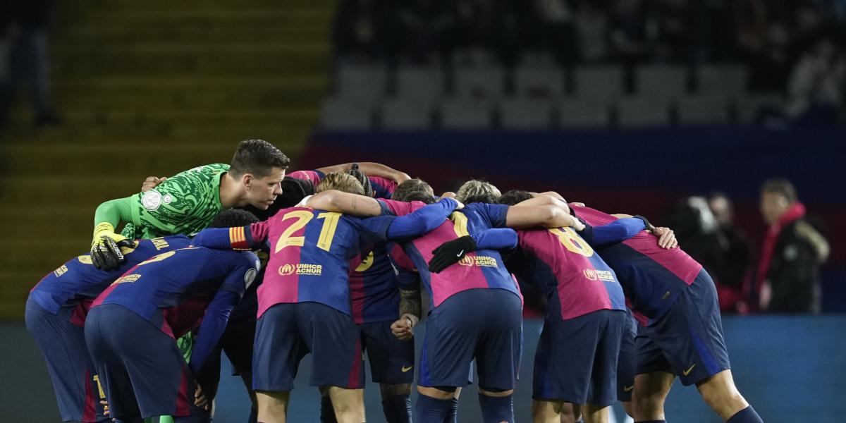 El 1x1 del Barça ante el Atlético al descanso