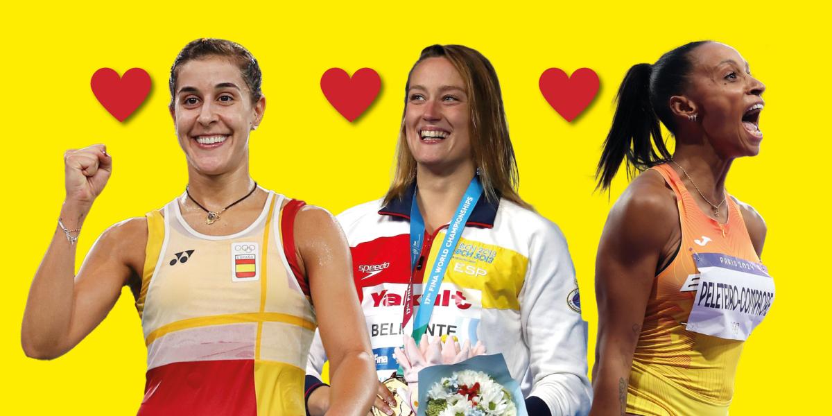 Carolina Marín, Mireia Belmonte y Ana Peleteiro, las tres deportistas más admiradas en España