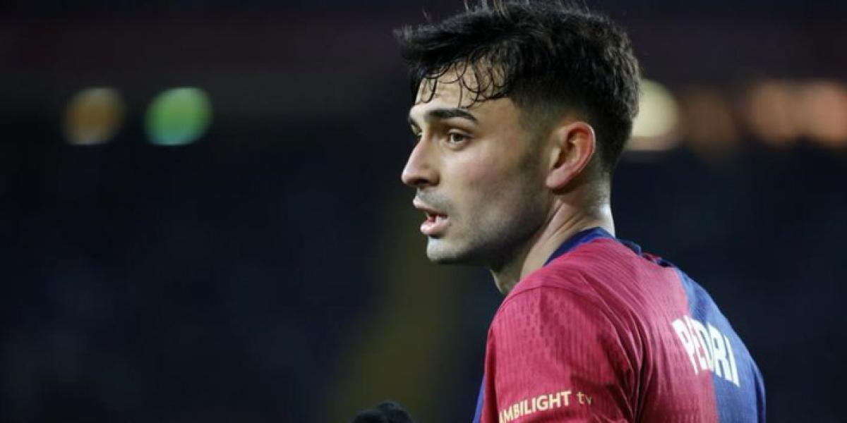 Pedri es el jugador con más recuperaciones de Europa