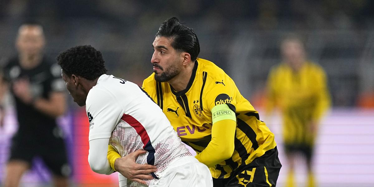 Horario, canal y dónde ver por TV hoy el Lille - Borussia Dortmund de la UEFA Champions League