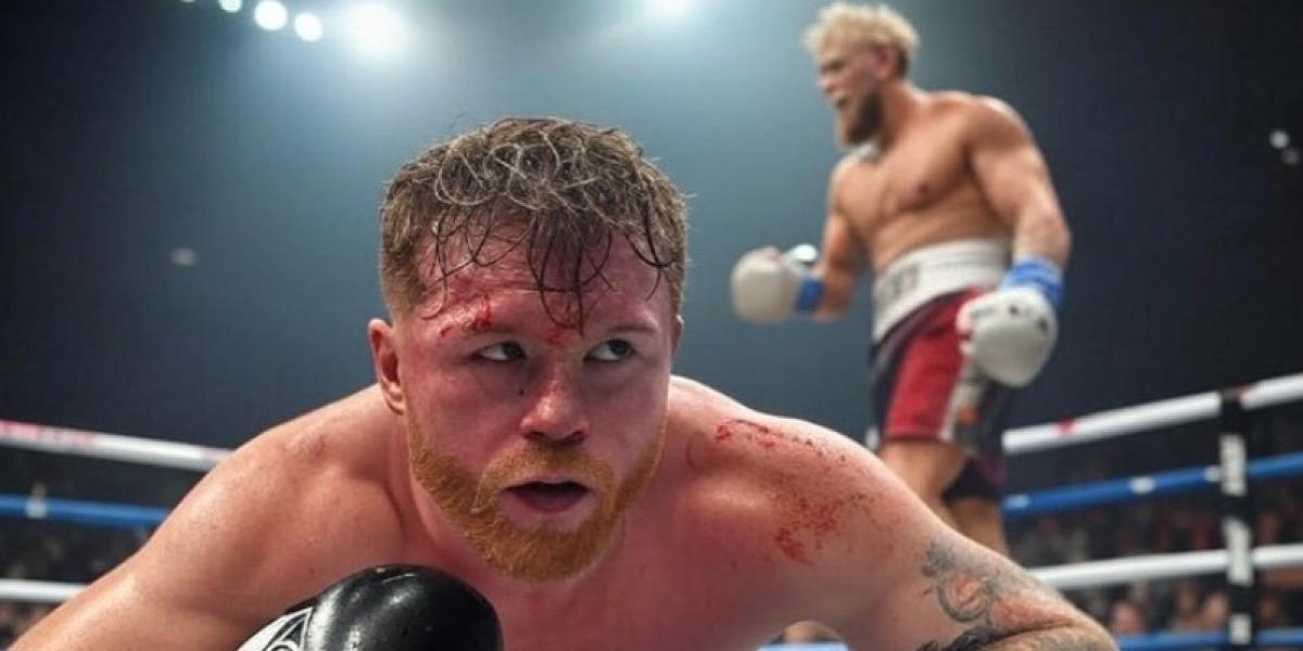 Jake Paul sería absolutamente destruído y noqueado por Canelo, le haría daño