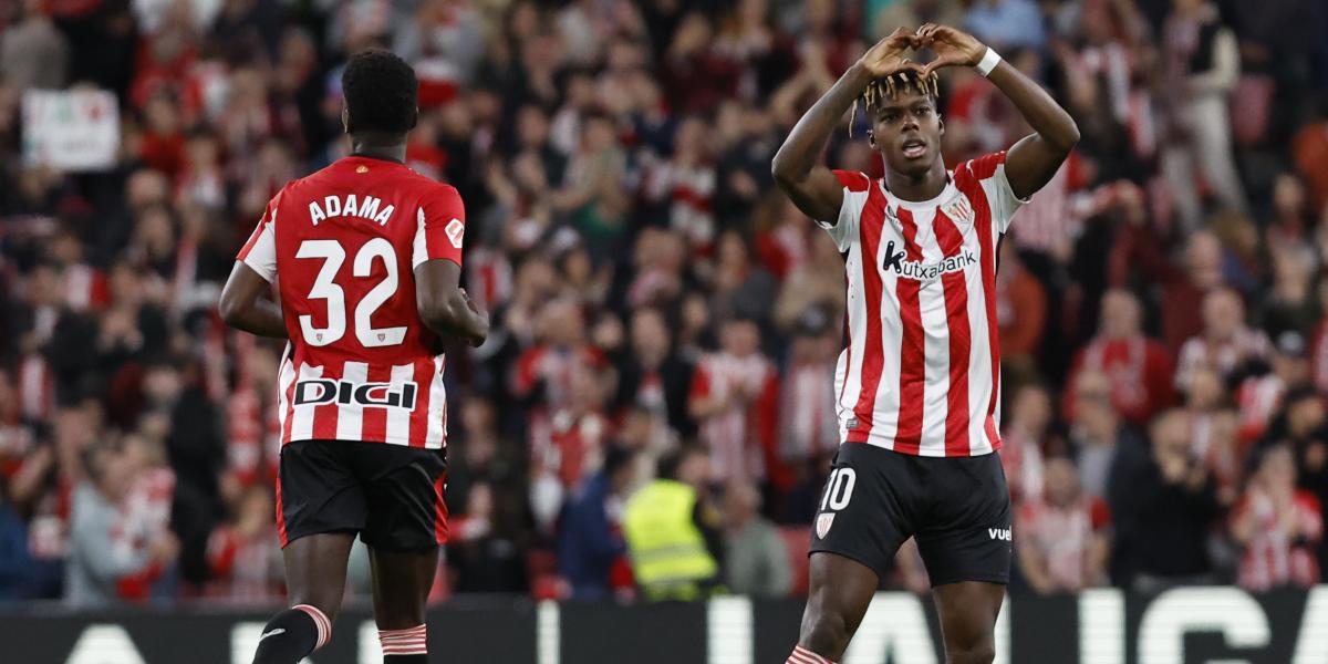 El Athletic recibe al Mallorca con rotaciones y Nico Williams en el banquillo