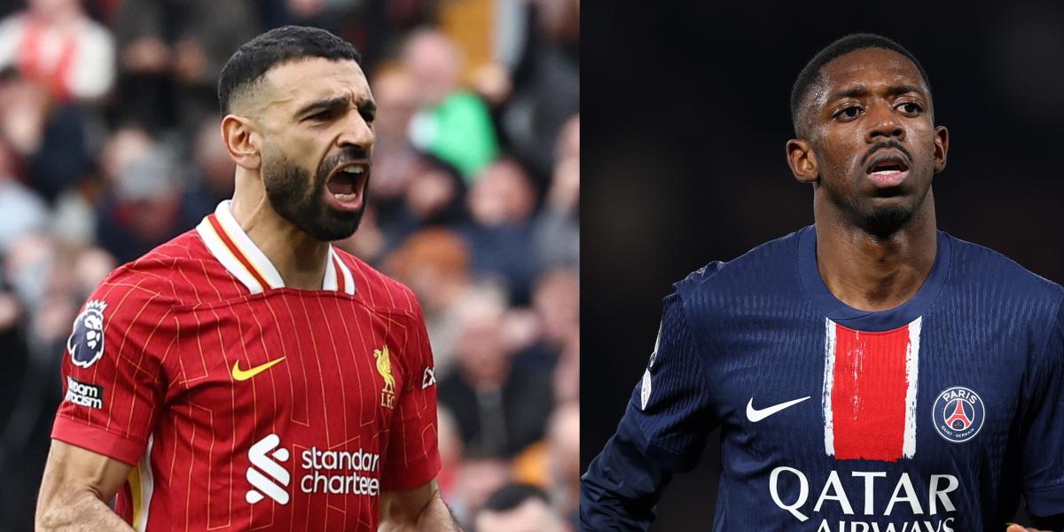 Salah y Dembélé comparten un reto en el duelo entre Liverpool y PSG de este martes