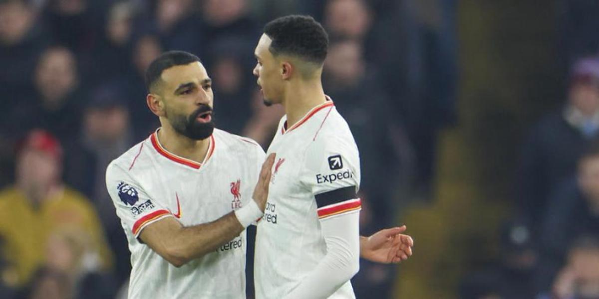 La trifulca entre Salah y Alexander-Arnold que inquieta a horas del Liverpool-PSG