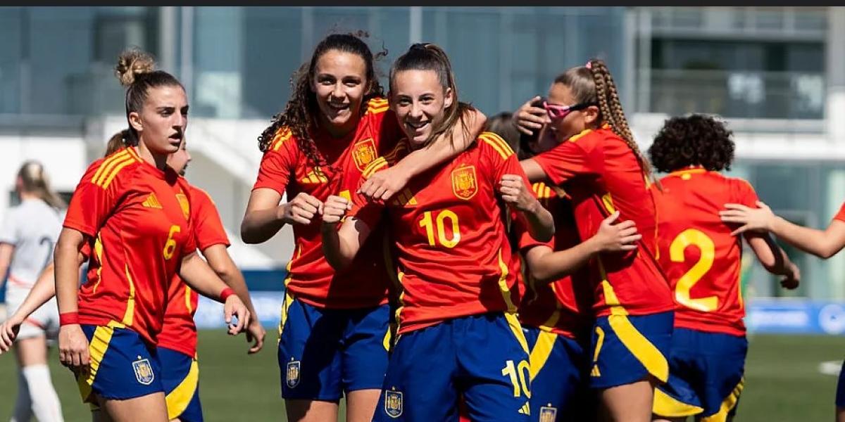 1-0: Claudia Barrios da la victoria a España ante Islandia