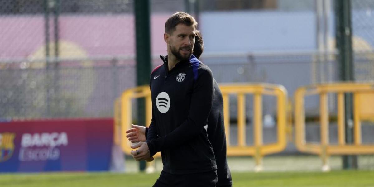 Iñigo, protagonista en la vuelta al trabajo del Barça antes del Atlético