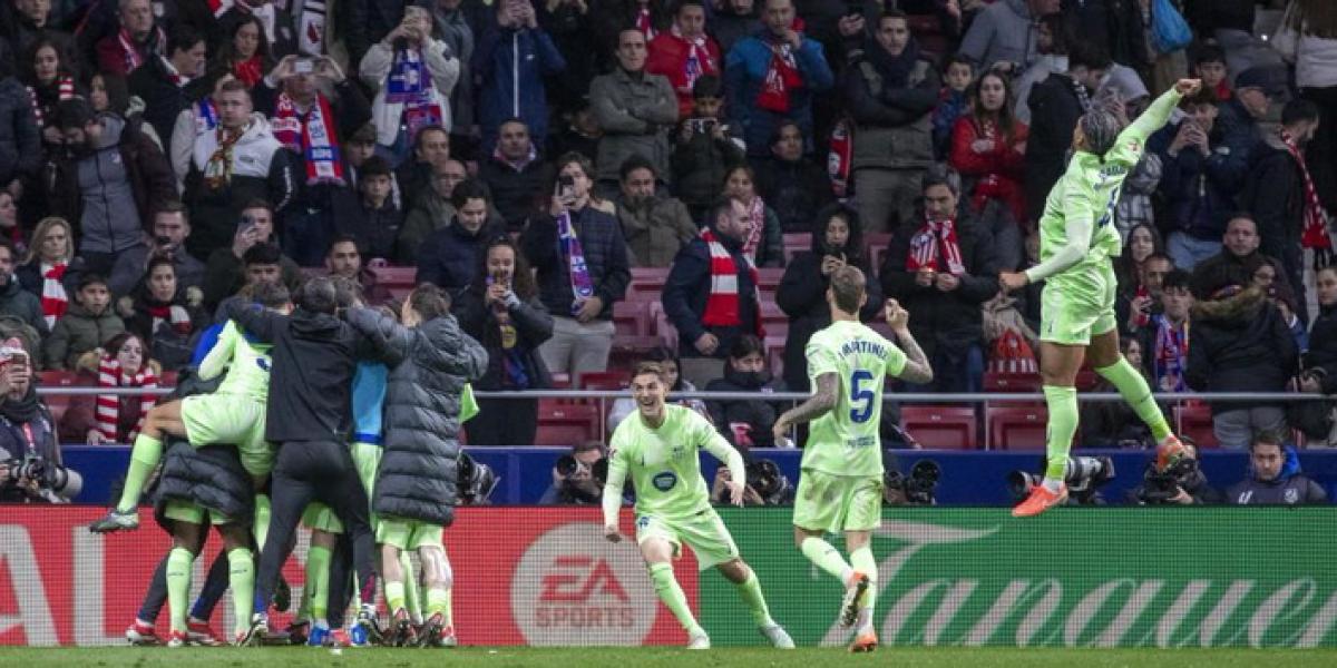 Las cinco claves del giro de guion del Barça en el Metropolitano