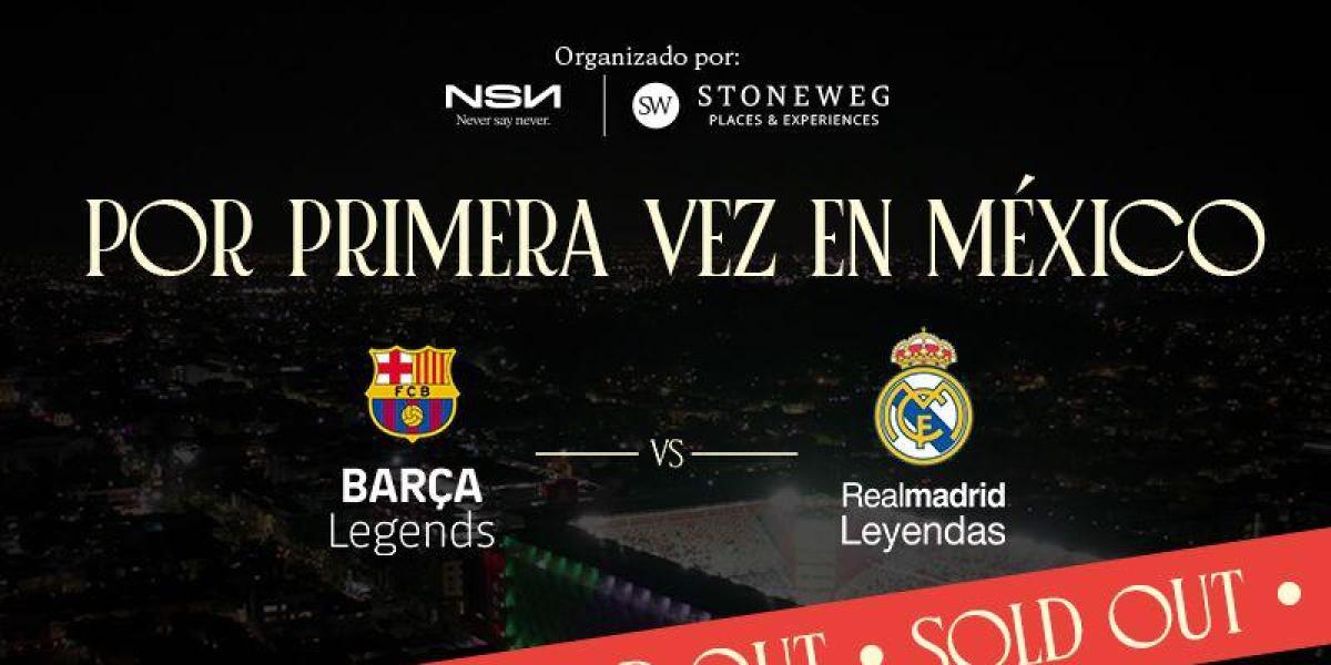 Locura en México con el Clásico de Leyendas