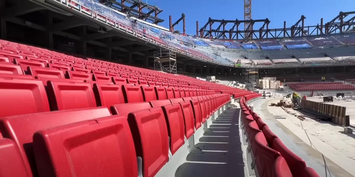 El Barça prevé que los asientos VIP se construyan en mayo y con eso volver a la regla 1-1