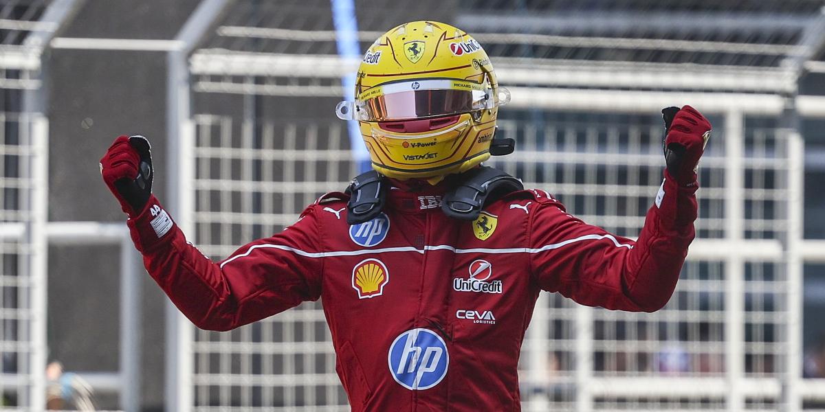 Lewis Hamilton se cobra su primera gran factura con Ferrari tras triunfar en la carrera sprint: La de gente que he oído parlotear...