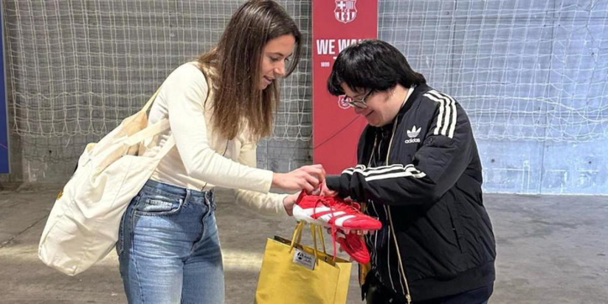 Aitana Bonmatí y Anna Vives se unen por el Día Mundial del Síndrome de Down
