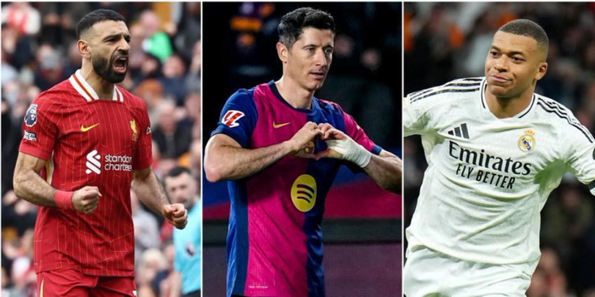 La Bota de Oro, al rojo vivo tras los dobletes de Lewandowski y Mbappe: Así está el top-10