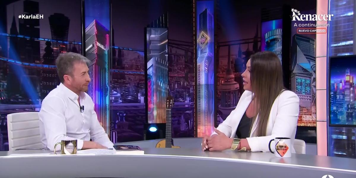 Pablo Motos avisa a Karla Sofía Gascón en plena entrevista de El Hormiguero: Así no hacemos nada
