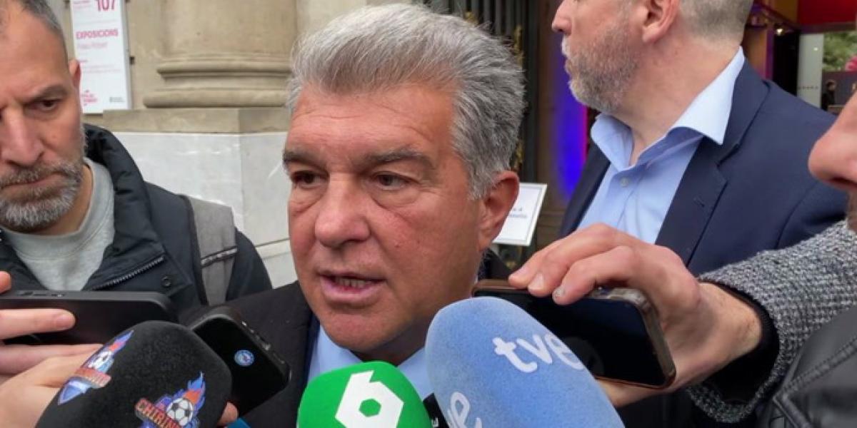 Laporta: El equipo sueña con el triplete