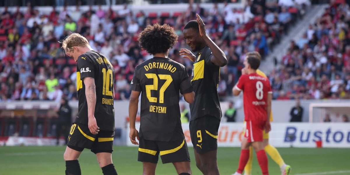 El Borussia Dortmund coge aire con una goleada a placer antes de visitar al Barça