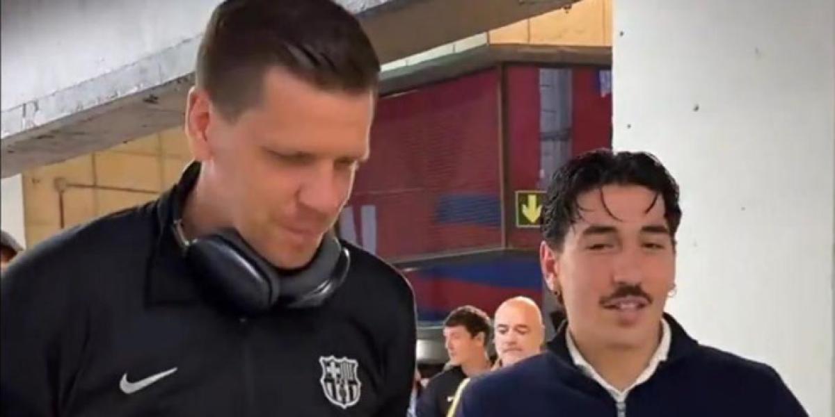 El reencuentro gunner de Szczesny con Bellerín