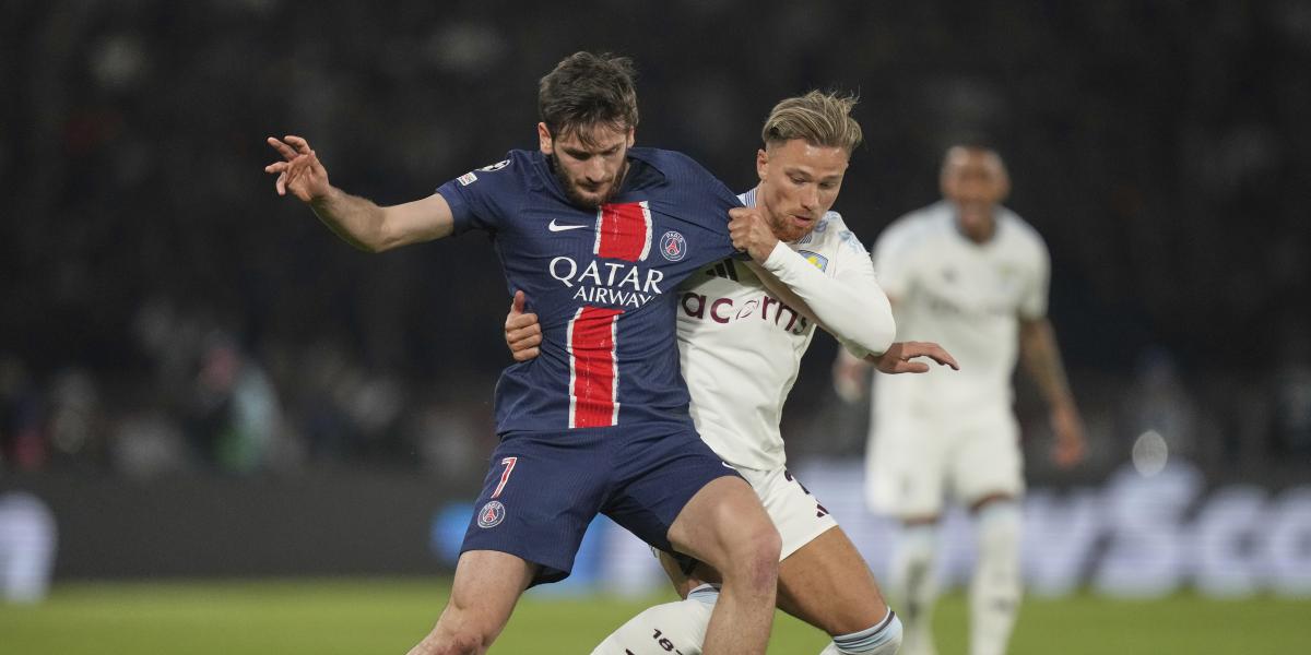 PSG - Aston Villa, en imágenes