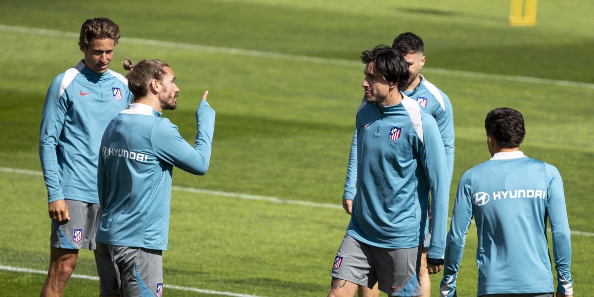 Simeone ensaya para Las Palmas ¡sin Griezmann!