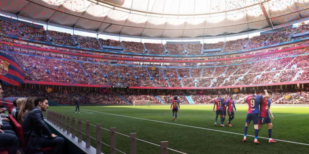 Las nuevas imágenes del Spotify Camp Nou con renders espectaculares