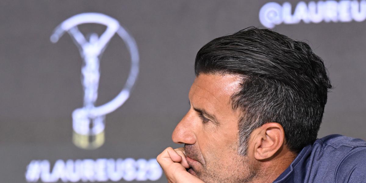 Figo deja muy claro con quien va en la semifinal Barça-Inter