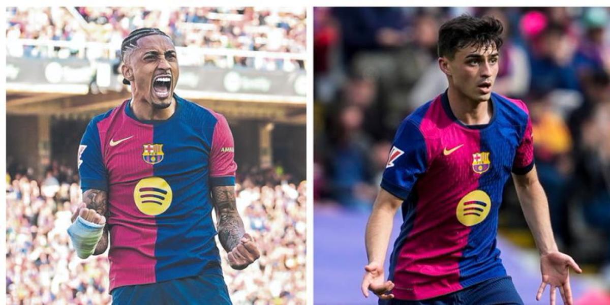 Raphinha y Pedri, cada vez más de récord