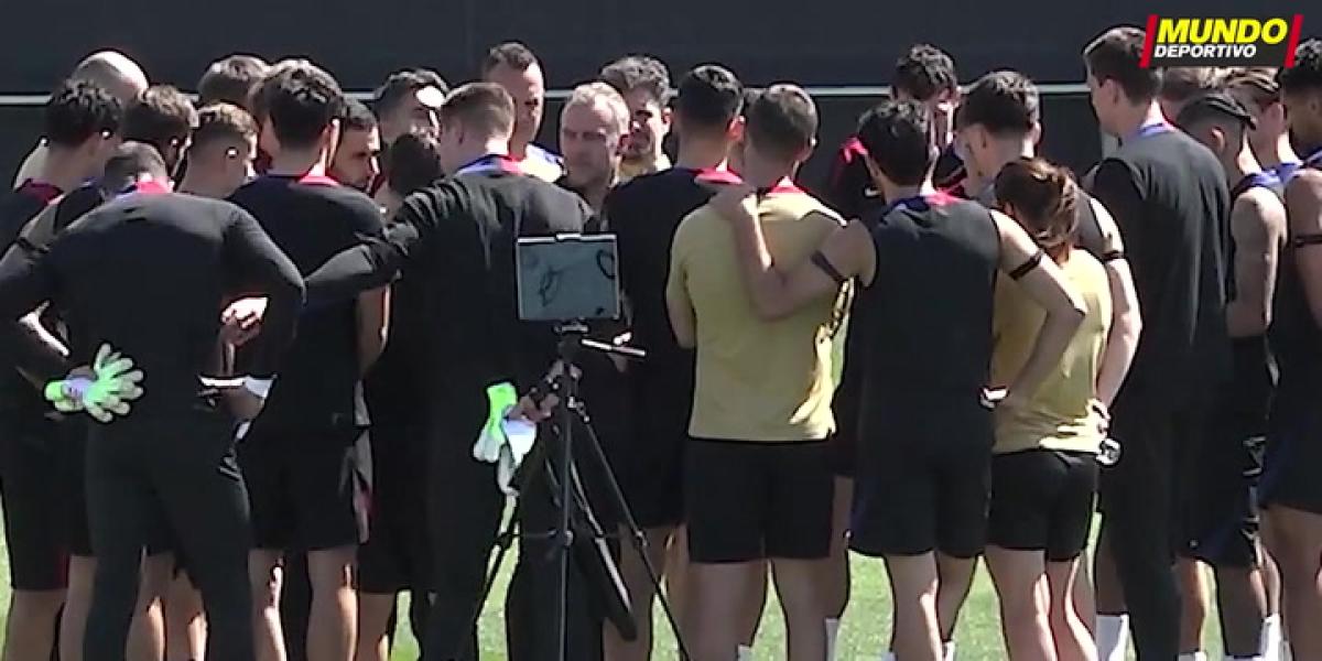 Ter Stegen ‘metió’ a Iñaki Peña en la charla de Flick