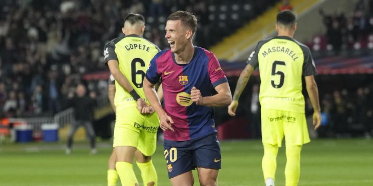 Otro golazo de Dani Olmo para superar el muro balear