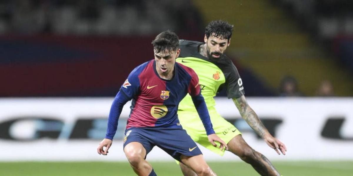 El mejor centrocampista del mundo: otro recital de Pedri frente al Mallorca