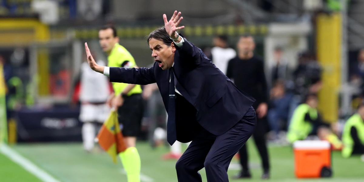 Alta tensión para el Inter contra la Roma antes de ir a Barcelona