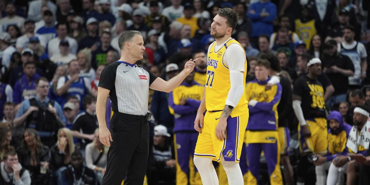 Los Lakers de un Doncic mermado se atragantan contra Minnesota