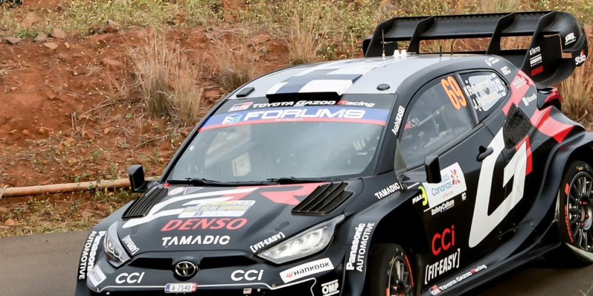 Rally Islas Canarias 2025: Rovanperä arrasa en un histórico pleno de Toyota en el Mundial WRC