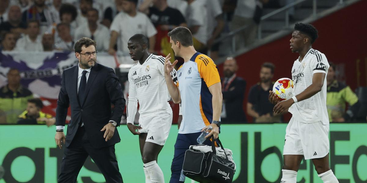 El 1x1 del Real Madrid en la primera parte de la final de Copa