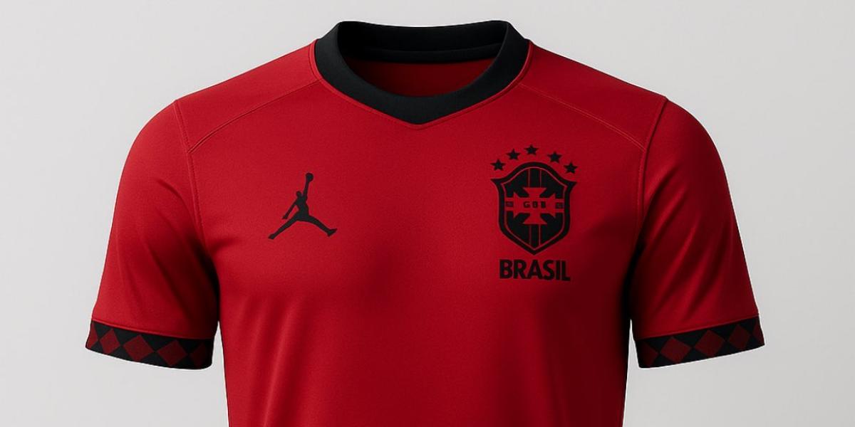 Polémica en Brasil por el posible uniforme rojo de la Canarinha en el Mundial de 2026
