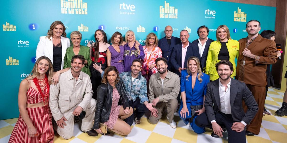 Estos son todos los colaboradores de La familia de la tele