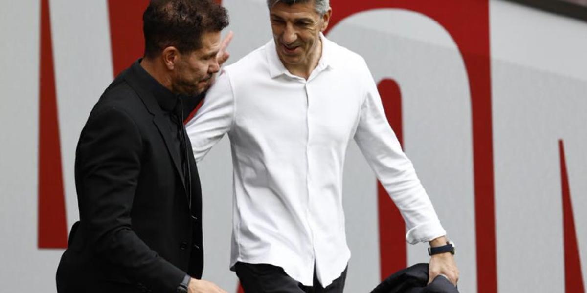 Simeone valoró el adiós de Alguacil: Es una pena, hizo un trabajo espectacular